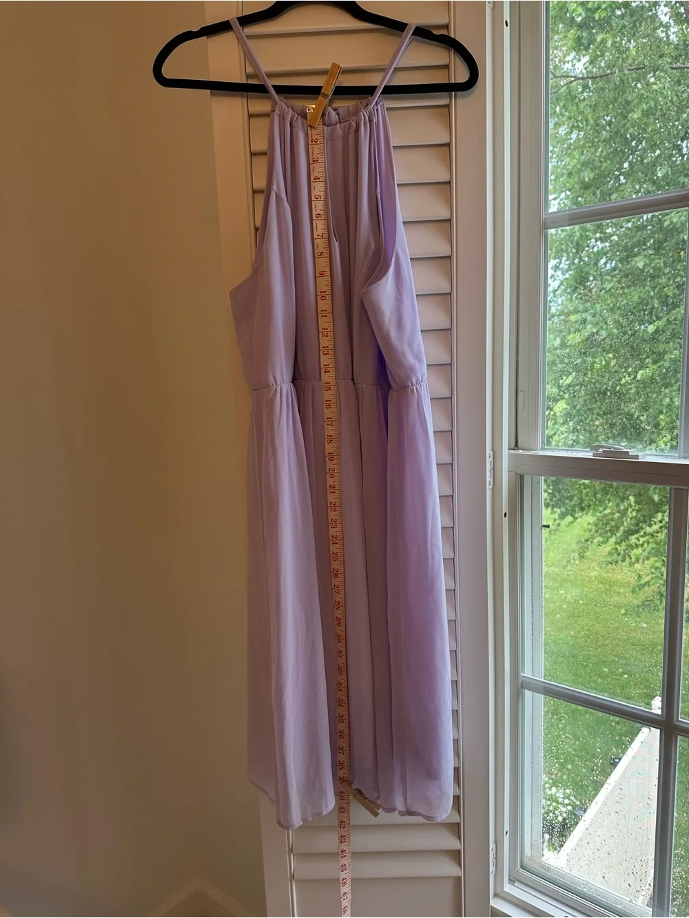 Torrid Lavender High Neck Keyhole Dress - Picture 6 of 12